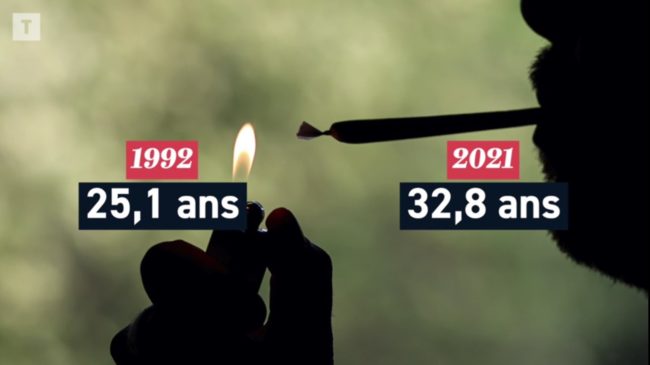 Cannabis drogue de vieux