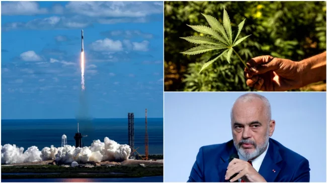 des satellites contre la culture illégale de cannabis