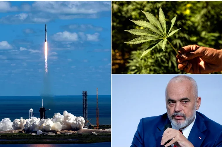 des satellites contre la culture illégale de cannabis