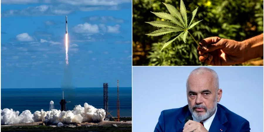 des satellites contre la culture illégale de cannabis