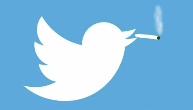 Twitter autorise la publicité pour le cannabis aux USA