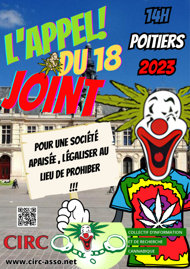 Affiche-Appel du 18 Joint - Poitiers 2023