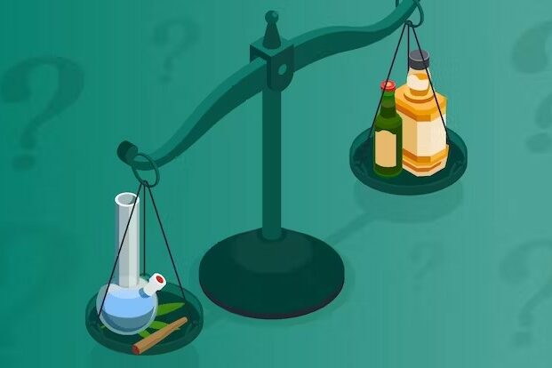 Cannabis vs alcool, lequel est le plus addictif