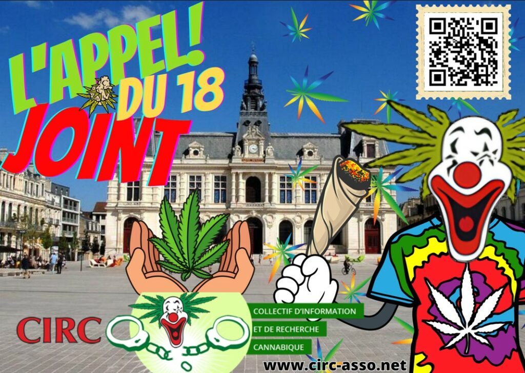 Carte postale Appel du 18 Joint 2023- recto