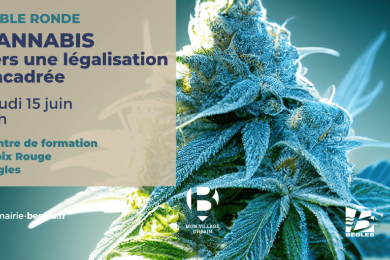 Cannabis : une table ronde à Bègles