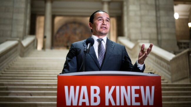 Wab Kinew - cannabis - Manitoba