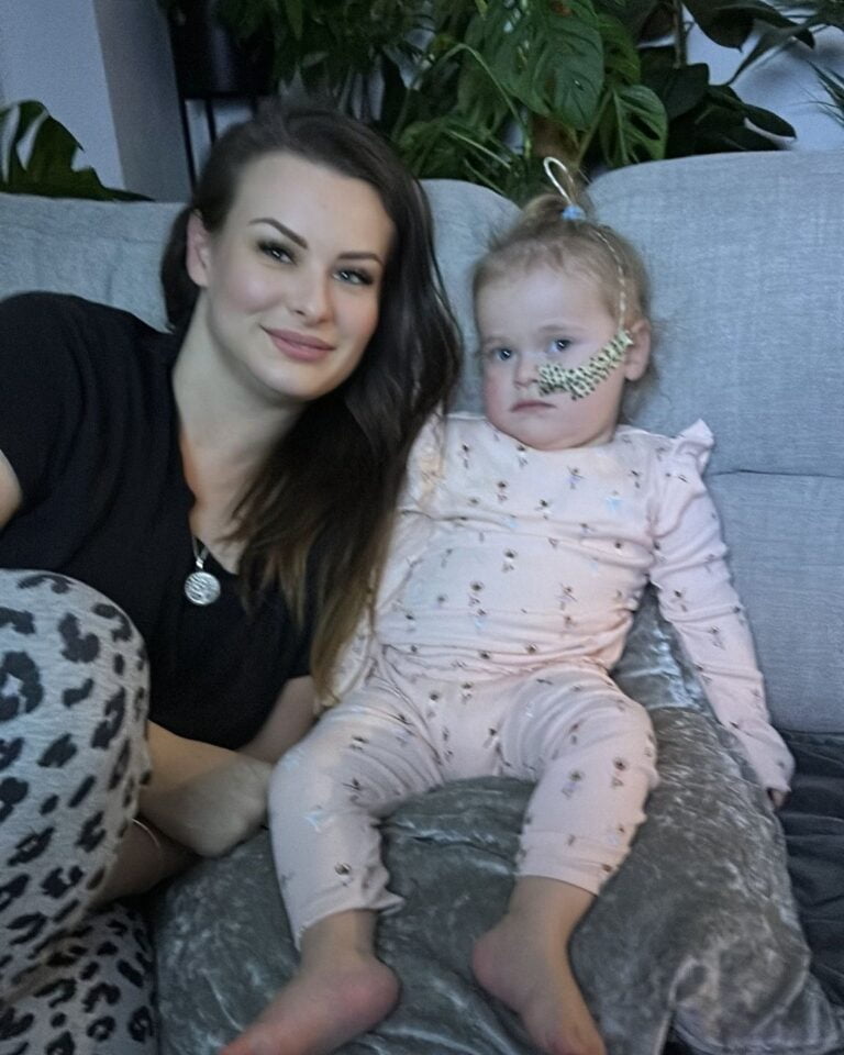 Carly et sa fille Esmé