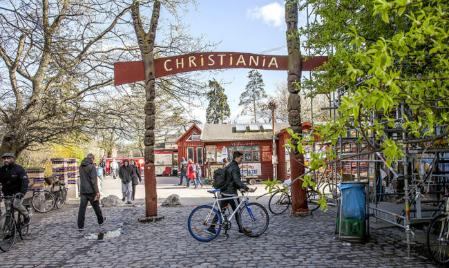 haschisch - Christiana - Copenhague - Pusher Street