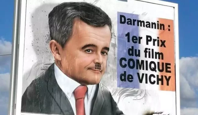 Darmanin - Vichy - légalisation du cannabis