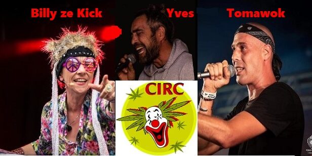 Cannaparade 2024 - Tomawok, Yves et Billy ze Kick - CIRC