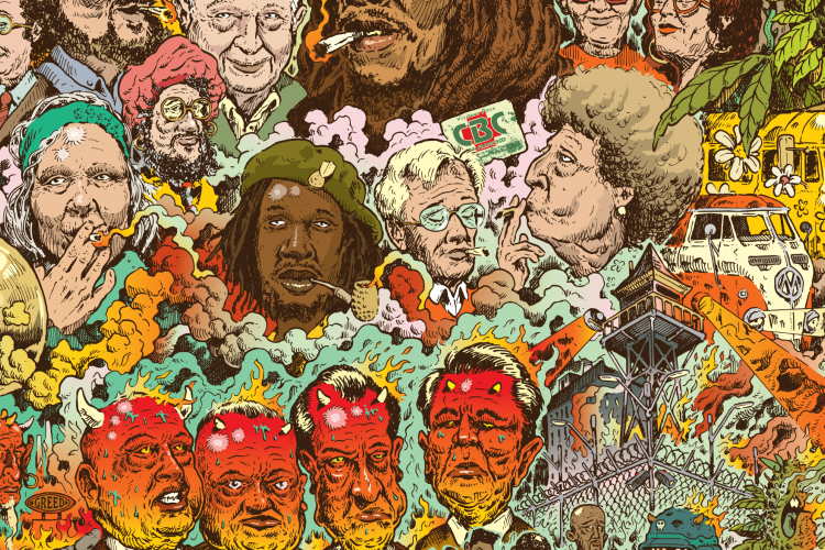 Mossy - la grande histoire du cannabis à travers le temps