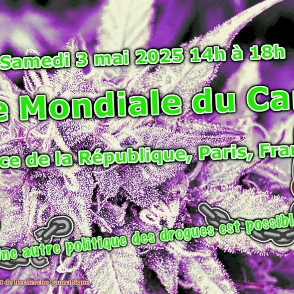 Marche Mondiale du Cannabis - Paris 2025