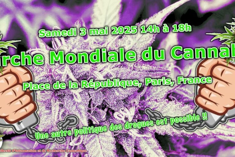 Marche Mondiale du Cannabis - Paris 2025