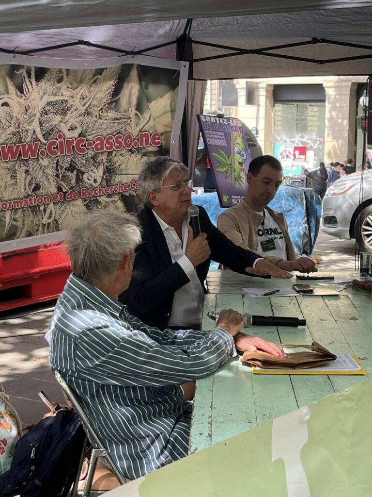 Jean-Pierre Galland, Eric Coquerel et Fabian Gourmoud