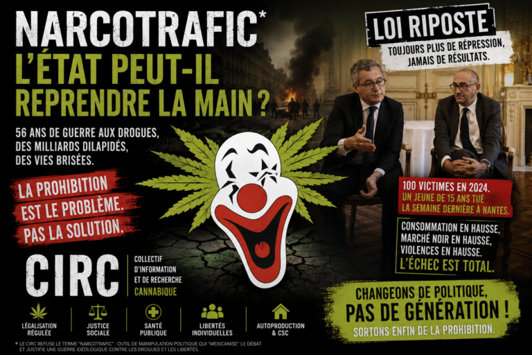 Narcotrafic - Guerre aux drogues - l'Etat peut-il reprendre la main